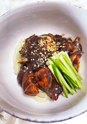 私の韓国ジャージャー麺　チャジャンミョン-レシピのメイン写真