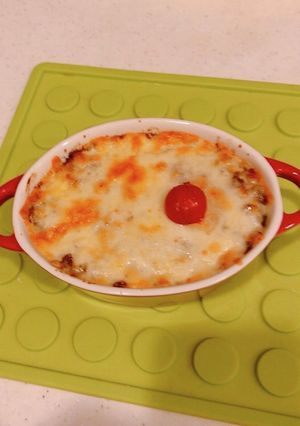 キーマカレーで、焼きカレー！カレードリア-レシピのメイン写真