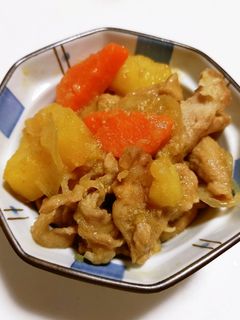 フライパンで作る!簡単豚こま肉じゃが-レシピのメイン写真
