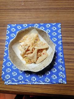 ヨウサマの減塩筍の白味噌和え-レシピのメイン写真