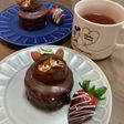 噂のたぬきケーキ(ザッハトルテVer.)