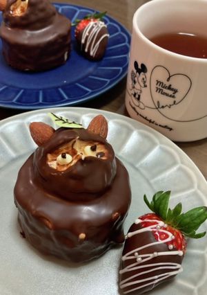 噂のたぬきケーキ（ザッハトルテVer.）-レシピのメイン写真