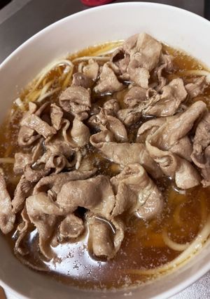 からだに染みる〜♡お肉たっぷりうどん-レシピのメイン写真
