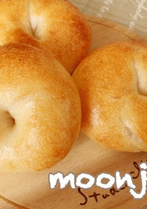 あこ天然酵母で作るプレーンベーグル-レシピのメイン写真