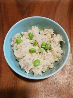 里芋と枝豆のサラダ-レシピのメイン写真