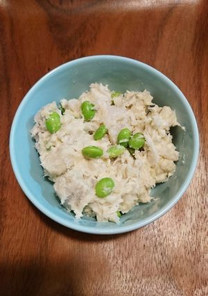 里芋と枝豆のサラダ-レシピのメイン写真