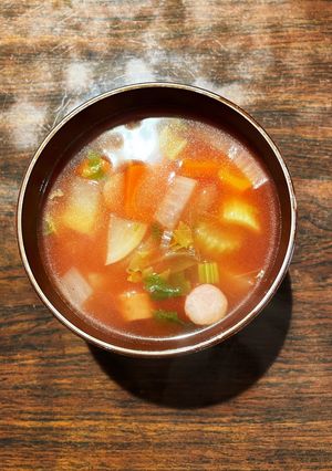 貴方の私のミネストローネ-レシピのメイン写真