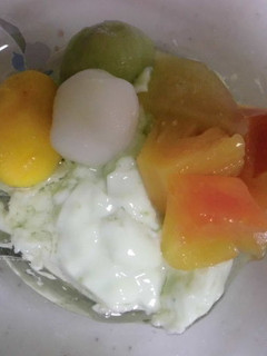 かぼちゃ白玉(抹茶&プレーン白玉)-レシピのメイン写真