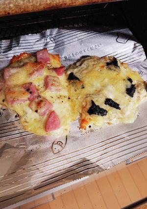 休日に適当に好きな具だけのピザ-レシピのメイン写真