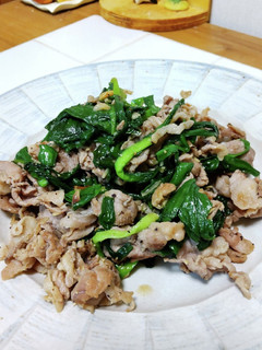 おいしい時短!ご飯ガッツリ!豚ニラ炒め-レシピのメイン写真