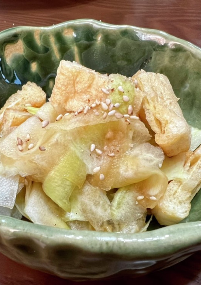 【簡単】大根と油揚げの和え物-レシピのメイン写真