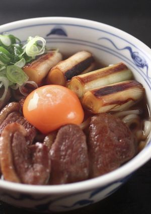 丸亀期間限定！　鴨すきうどん♪-レシピのメイン写真