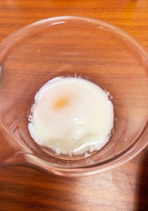 レンジで温泉卵(200wがポイント！)-レシピのメイン写真