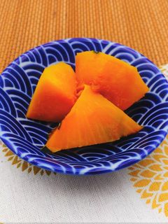 レンチンでできる!かぼちゃの煮物-レシピのメイン写真