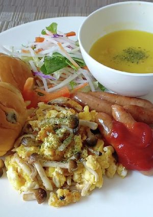 超簡単!洋食モーニングプレート!!-レシピのメイン写真