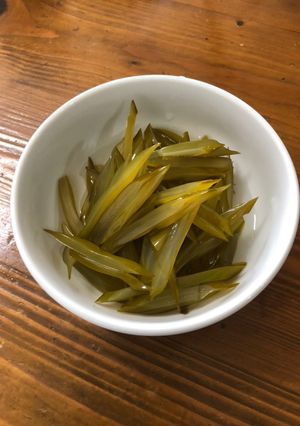 茎わかめの酢の物☆らっきょ酢☆覚書-レシピのメイン写真
