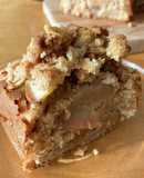 ヴィーガン☆りんごとクランブルのケーキ
