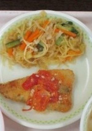 ニギスのフライ甘酒トマトソース-レシピのメイン写真
