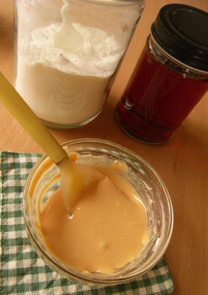 脂肪分φ！混ぜるだけキャラメルクリーム♪-レシピのメイン写真