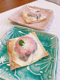しゅうまいの皮deいちごのデザート-レシピのメイン写真