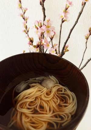 目から鱗　茹でない素麺の茹で方-レシピのメイン写真