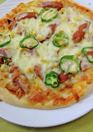 簡単手作りピザ シーチキン・しらす入り-レシピのメイン写真