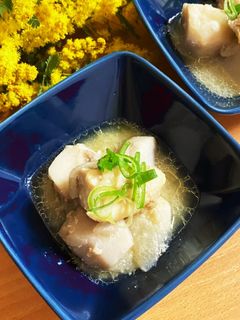 里芋と鶏肉の白味噌煮-レシピのメイン写真