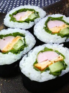 おさかなソーセージde巻き寿司-レシピのメイン写真