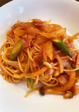 簡単 ナポリタンスパゲッティ-レシピのメイン写真