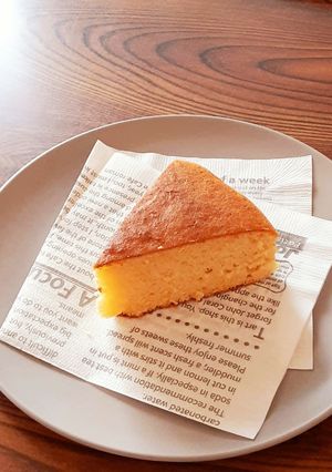 生クリームできなこのケーキ-レシピのメイン写真
