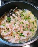 簡単！激ウマ！豚バラ白菜ごま味噌生姜鍋♪