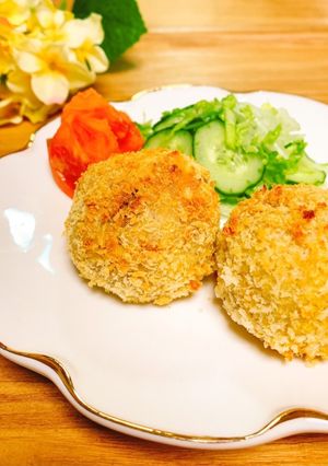 里芋クリーミィコロッケ♪くるみチーズ入り-レシピのメイン写真