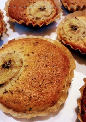 HMで簡単!バナナ紅茶マフィン-レシピのメイン写真