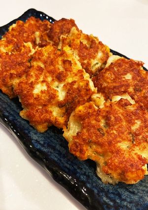 鶏むね肉で子供が大好き野菜チーズナゲット-レシピのメイン写真
