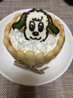 かわいい♡わんわんケーキ-レシピのメイン写真