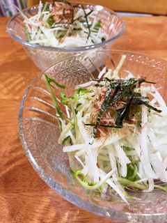 水菜と大根サラダ-レシピのメイン写真