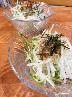 水菜と大根サラダ-レシピのメイン写真