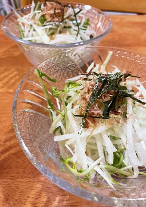 水菜と大根サラダ-レシピのメイン写真
