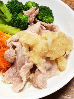 豚こま肉でしゃぶしゃぶ〜おろしポン酢〜-レシピのメイン写真
