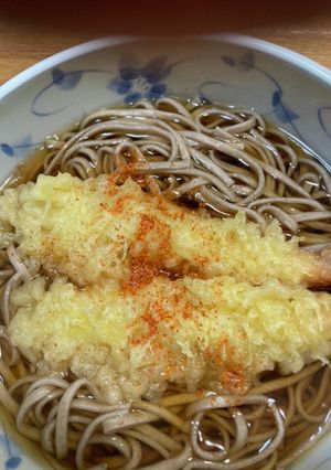 立ち食い風濃いつゆ味のかけ蕎麦-レシピのメイン写真