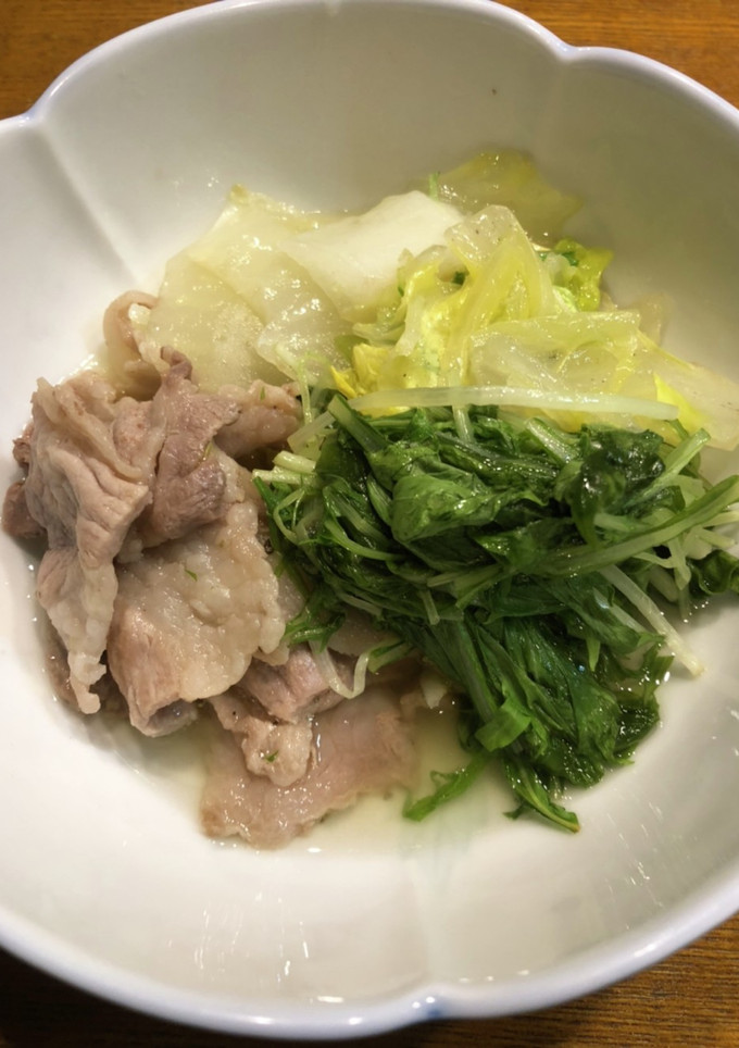 豚肉と白菜の柚子胡椒煮-レシピのメイン写真