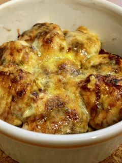 鶏つくねの海苔佃煮チーズ焼き-レシピのメイン写真