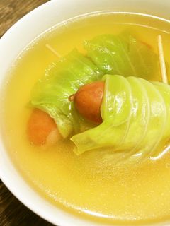 ソーセージのスープ ⏰10分以内-レシピのメイン写真