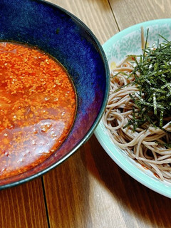 ガツンと濃い旨辛つけ蕎麦-レシピのメイン写真