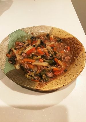 ひき肉　白菜　中華あんかけ　ホットクック-レシピのメイン写真