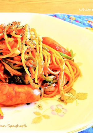 ランチも豪華に♥️懐かしい横濱ナポリタン-レシピのメイン写真