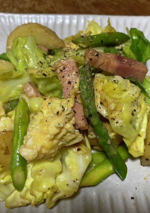 春野菜のたっぷり炒め♪-レシピのメイン写真
