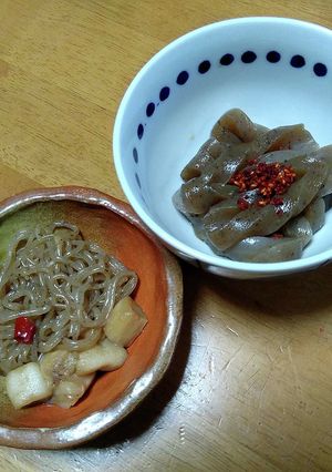 コンニャクの炊いたん（ダイエット用）-レシピのメイン写真