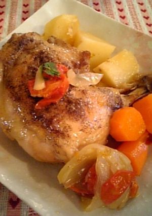 鶏肉のマレンゴ風(圧力鍋レシピ)-レシピのメイン写真