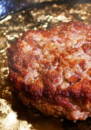 つなぎなし！肉100%「ハンバーグ」-レシピのメイン写真